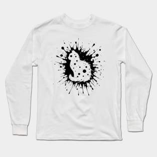 Éclaboussure de chat blanc Long Sleeve T-Shirt